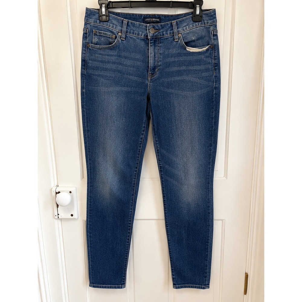 Lucky Brand Hayden Skinny Jeans Women's 26x28‎ Blue Stretch Denim